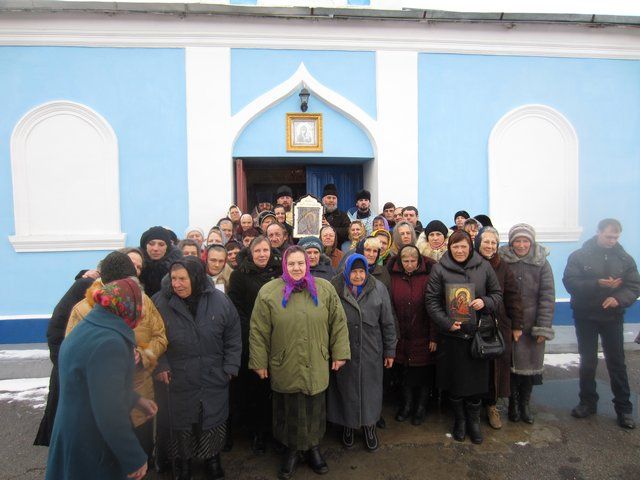Посещение с местночтимой иконой «Мати Молебница» Свято-Покровского храма пгт Чаплинка