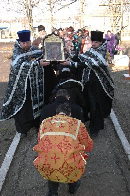 Литургия Преждеосвященных Даров в Свято-Георгиевском храме, Чаплинка