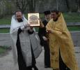 Встреча иконы БМ «Собор Пресвятой Богородицы», в храме «Спорительницы хлебов». Апрель 2012