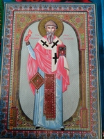 Храмовая икона Спиридона Тримифунтского