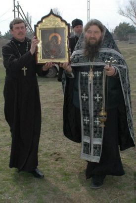 Посещение с иконой «Мати Молебница» с. Строгановка