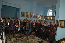 Первый в Украине храм иконы БМ «Мати Молебница»
