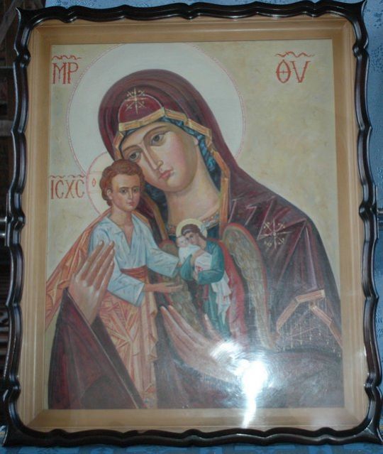 Иконой Божьей Матери «Скорбящая о младенцах, во чреве убиенных»