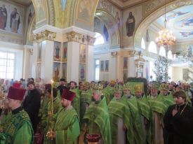 Престольный праздник кафедрального собора