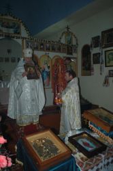 Божественная литургия в храме святой равноапостольной Марии Магдалины