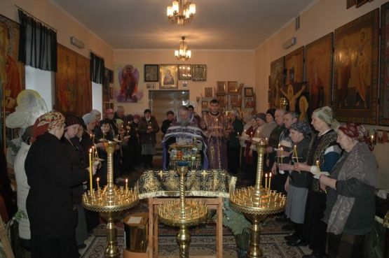 Елеоосвящение в Свято-Дмитриевском храме