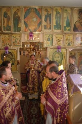 Освящение храма в честь священномученика Григория, просветителя Великой Армении 