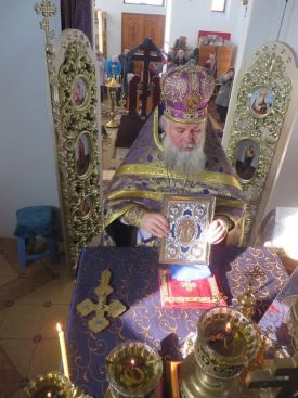 Литургия Преждеосвященных Даров в храме Рождества Иоанна Предтечи