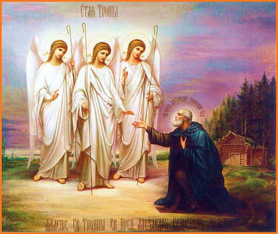 Святии отцы Александре Свирский и Александре Невский, молите Бога о нас!