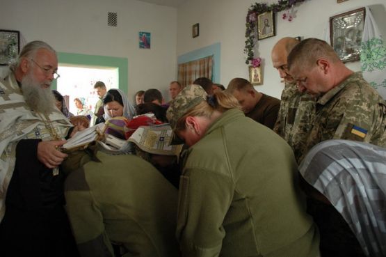Молебен в День защитника Украины