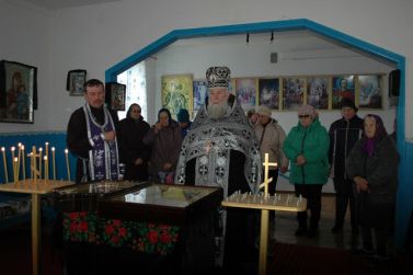 Фото к новости «Литургия Преждеосвященных Даров в с. Хлебодаровка»
