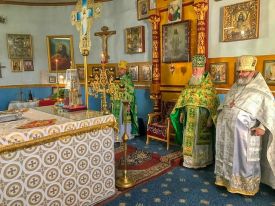 Божественная литургия в Свято-Покровском храме