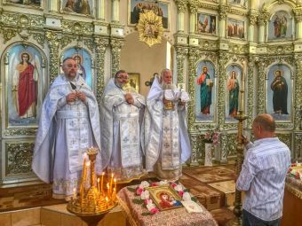 Храмовый праздник в Чаплинке