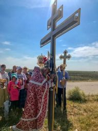 Традиционный Крестный ход из Чаплинки в Асканию-Нова