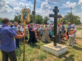 Традиционный Крестный ход из Чаплинки в Асканию-Нова