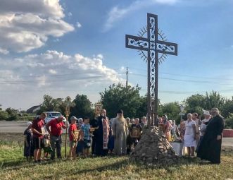 Традиционный Крестный ход из Чаплинки в Асканию-Нова