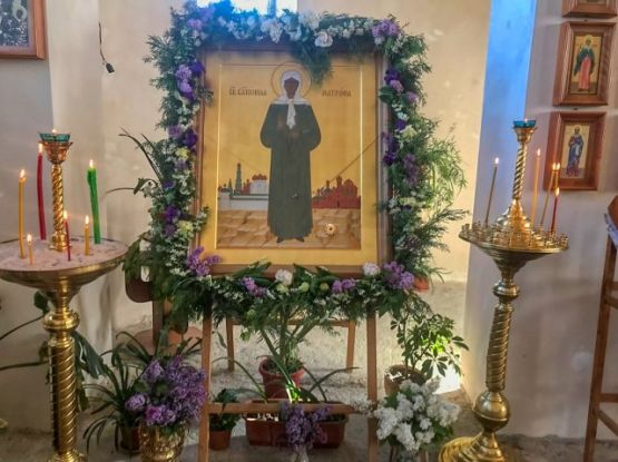 Престольный праздник святой блаженной Матроны