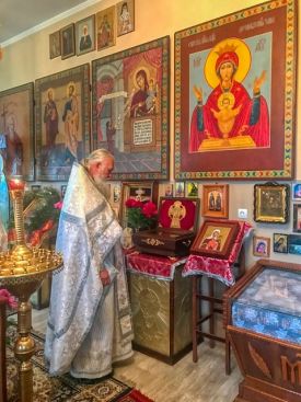 Божественная Литургия в день чествования иконы Божией Матери "Старорусская"