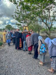 Божественная литургия в с. Надеждовка