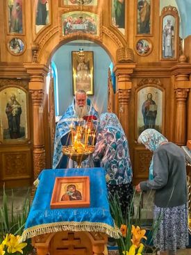 Божественная Литургия в день чествования иконы Божией Матери «Вороненская»