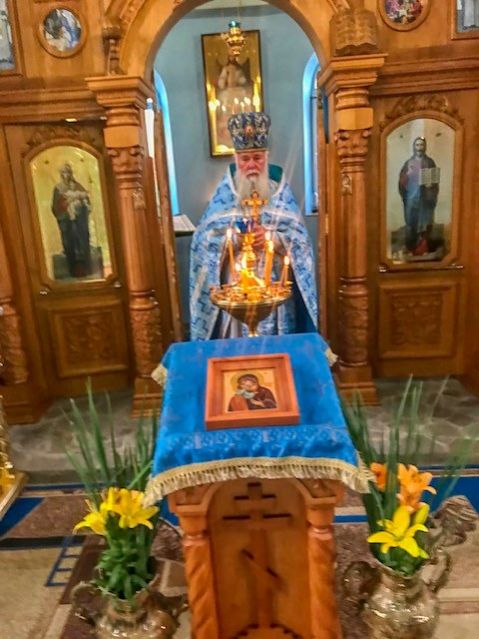 Божественная Литургия в день чествования иконы Божией Матери «Вороненская»