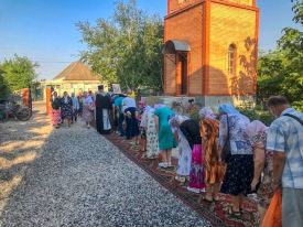Храмовый праздник в Чаплинке