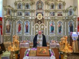 Божественная литургия в Иоанно-Предтеченском храме