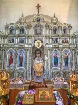 Божественная литургия в Иоанно-Предтеченском храме