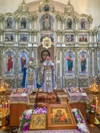 Божественная литургия в Иоанно-Предтеченском храме