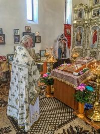 Божественная литургия в Иоанно-Предтеченском храме