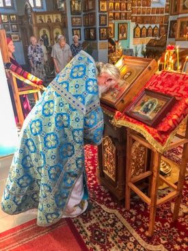 Божественная Литургия в день чествования иконы Божией Матери "Магаданская"