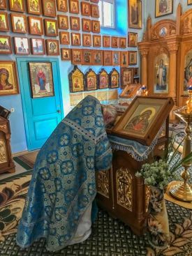 Божественная Литургия в день чествования иконы Божией Матери "Магаданская"