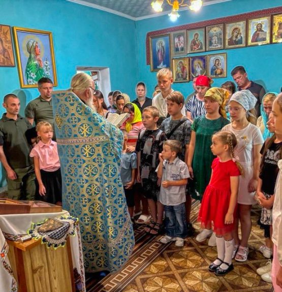 Молебное пение на начало учебного года