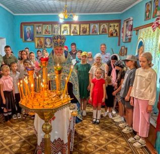 Молебное пение на начало учебного года