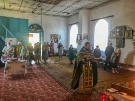 Храмовый праздник в с. Строгановка