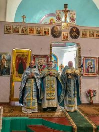 Храмовый праздник в с. Преображенка