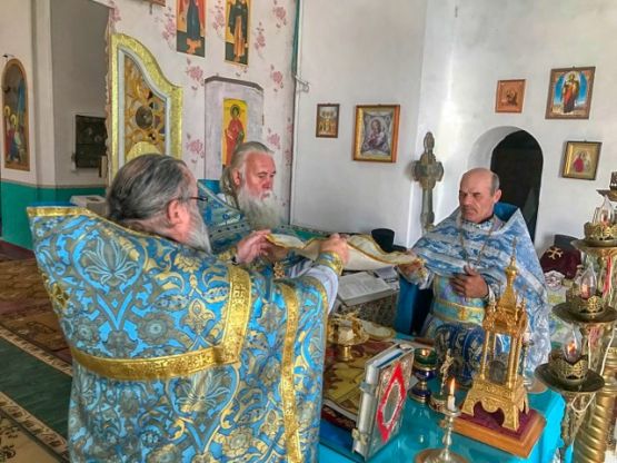 Храмовый праздник в с. Преображенка