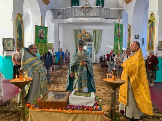 Храмовый праздник в с. Преображенка