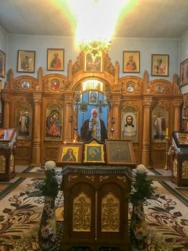 Молебен у святынь