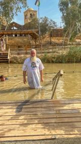 Освящение икон на Святой Земле для нашего храма