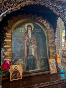 Освящение икон на Святой Земле для нашего храма