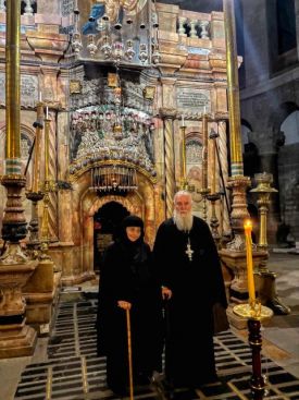 Фото к новости «Наш настоятель на Святой Земле»