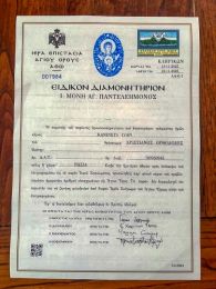 Фото к новости «Наш настоятель на Святой Горе Афон»