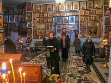 Божественная литургия в день памяти преподобного Стилиана Пафлагонского