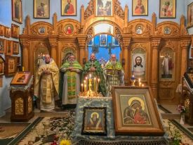 Божественная литургия в день памяти преподобного Стилиана Пафлагонского