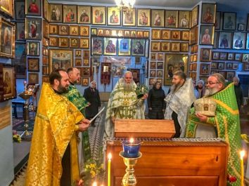 Божественная литургия в день памяти преподобного Стилиана Пафлагонского