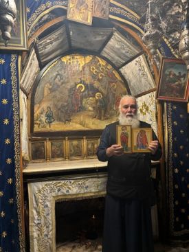 Освящение икон для нашего храма