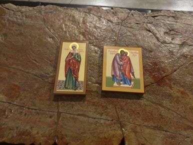 Освящение икон для нашего храма