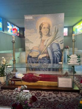 Освящение икон для нашего храма