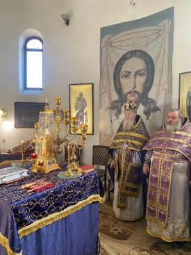 Литургия Преждеосвященных Даров в храме Рождества Иоанна Предтечи